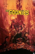 Corey Feldman The Goonies Signed 24x36 Poster ACOA Exact Proof