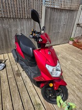 Practically New (Super Low Mileage) SYM MASK Moped 125cc (12 Months MOT) BARGAIN