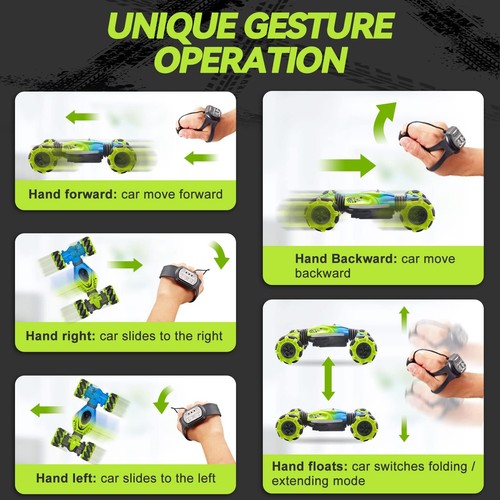 Gesture RC Car Hand Controlled Stunt Car for 6-12 yr Boys Girls, 2.4GHz Remot... - Picture 5 of 9