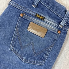 Wrangler Cowboy Cut 13MWZPW Denim Blue Jeans Men's 36x30 Original Fit Western