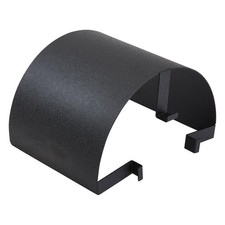 Air Filter Heat Shield Cover Universal Steel Burning Air Intake 2.5-3.5" Black