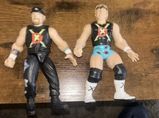 WWE New Age Outlaws Billy Gunn Road Dogg Lot 1996-98 6.5“ Jakks Wrestling Figure