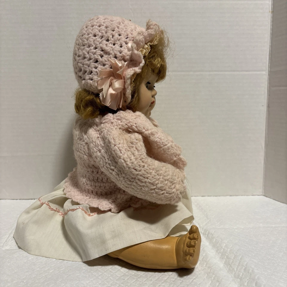 Muñeca bebé Effanbee Dydee con ojos y dientes dormidos 15 pulgadas antigua vintage Foto 3 de 4