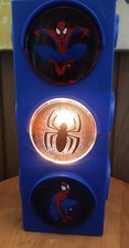 Spider-Man table Wall lamp Night Light 12" x 5 1/2" x 5" good condition Read Di