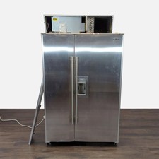 Sub-Zero Stainless Steel Side-by-Side Refrige...