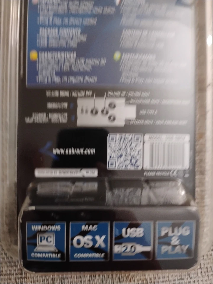 Sabrent USB External Stereo Sound Adapter Brand New Sealed - Image 4 of 4