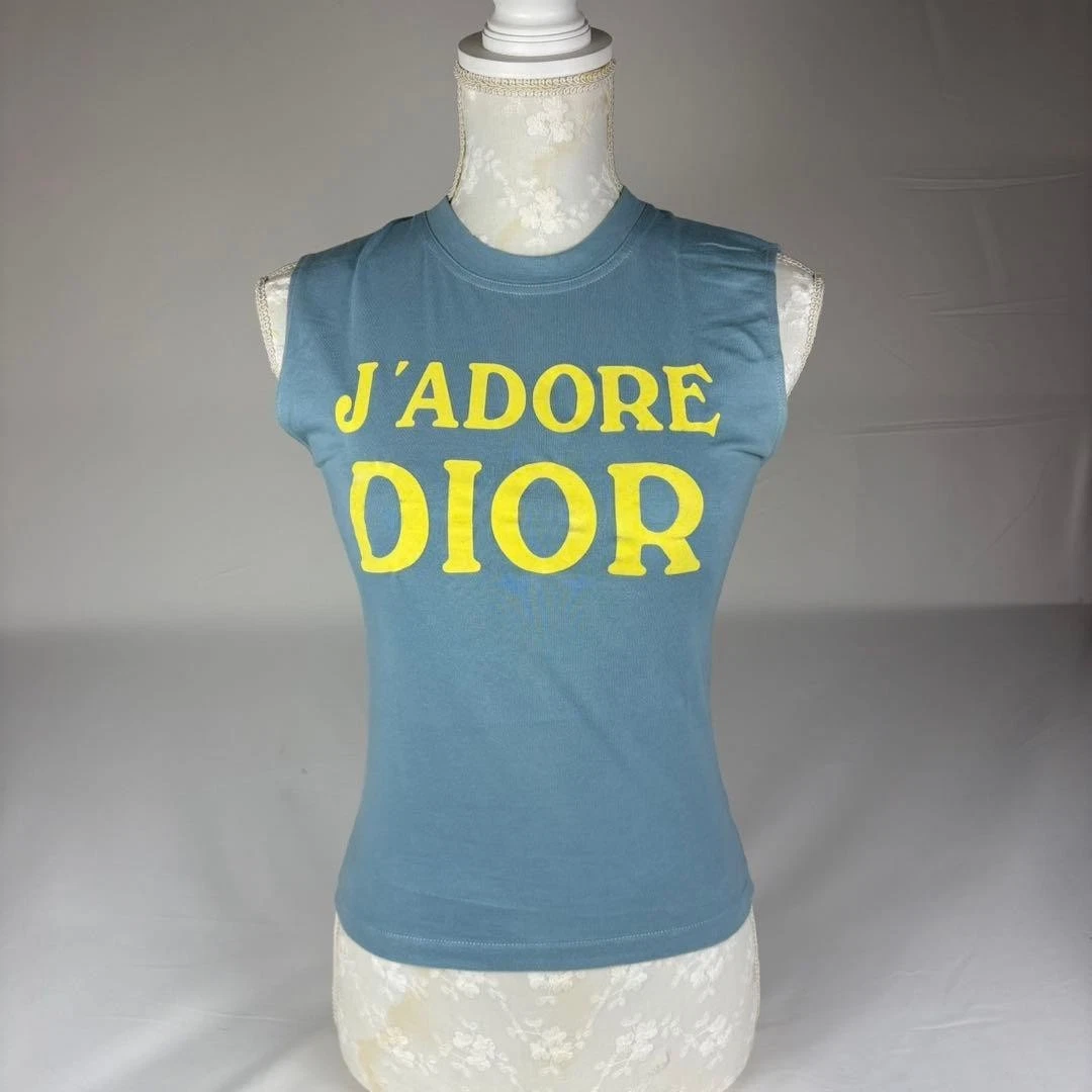 Dior Cotton Tank Tops for Women for sale | eBay