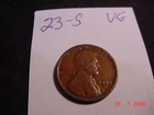 1923-S  Lincoln Cent VG Better Date