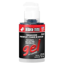 Vibra-Tite 13535 Threadlocker, Vibra-Tite 135, Red, High Strength, Liquid, 35