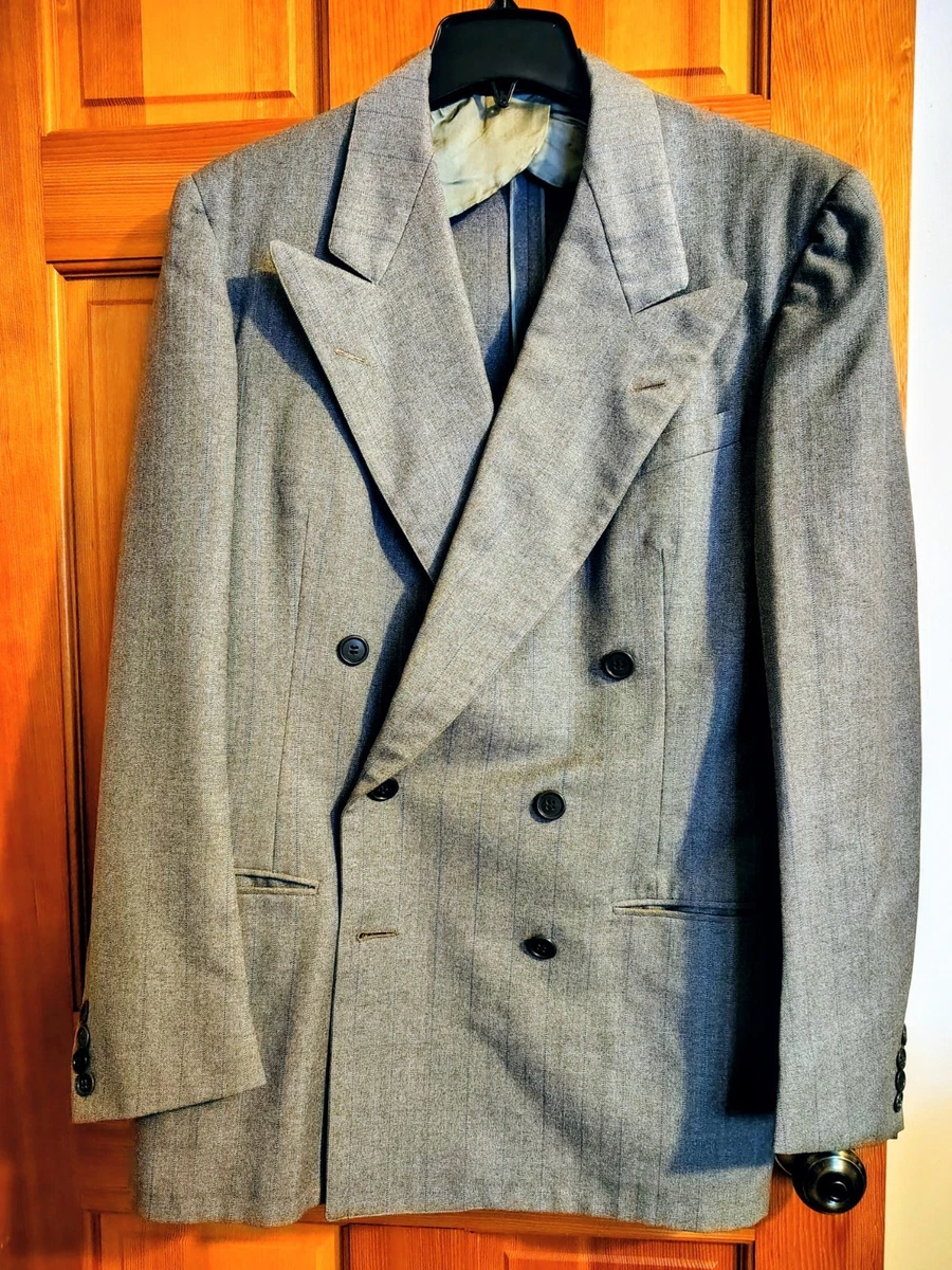 Original 1940s 100% Wool Vintage Suit Jackets & Blazers for Men