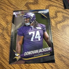 2025 Panini Prizm - Rookies Donovan Jackson #358 (RC) Minnesota Vikings