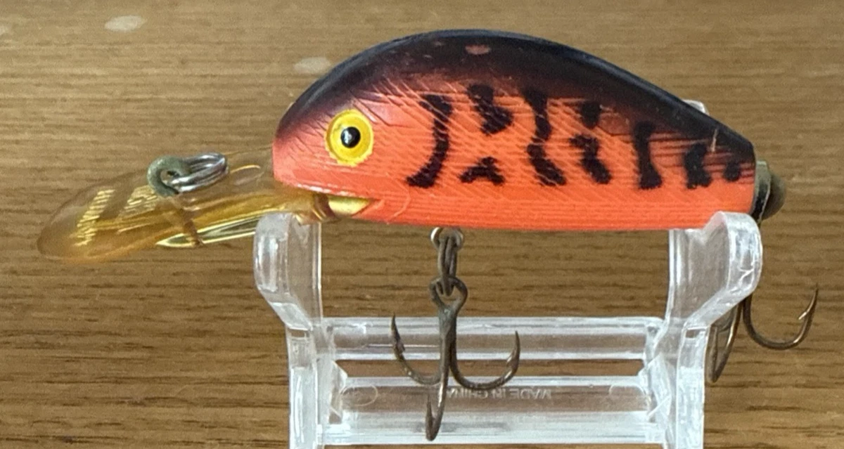 Leurre Rebel D 9535 – Crankbait Vintage – Neuf De Stock – Pêche