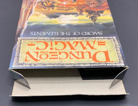 Dungeon Magic NES CIB with map/poster