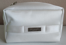 Bvlgari Pouch Parfums Perfume Cosmetics Small Bag White