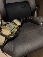 Kurt Angle Autographed WWE WWF Heavy Weight Championship Belt Signed Beckett JSA