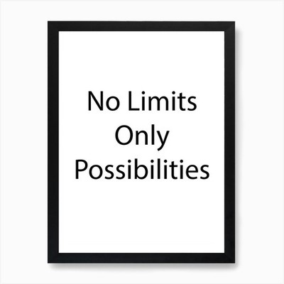 Motivational Quote 12 Art Print Framed Wall Art Poster Canvas Print Picture