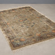 Tappeto Peking Antico Seta Nodo Extra-Fine Cina 184 x 123 cm Originale