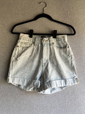 BDG Urban Outfitters Shorts Womens 25 Blue Light Wash Mom High Rise Denim