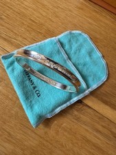 Tiffany & Co.1837 Narrow Bangle Bracelet Sterling Silver 925 Accessory Jewelry