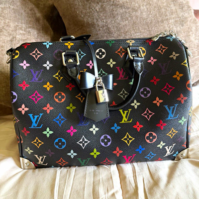 LIMITED EDITION Louis Vuitton x Takashi Murakami Speedy Soft 30.