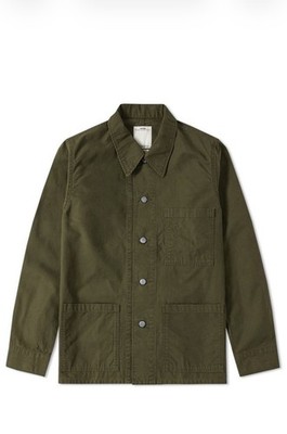 Visvim TRAVAIL COVERALL MOLESKIN Chore Jacket Sz 1