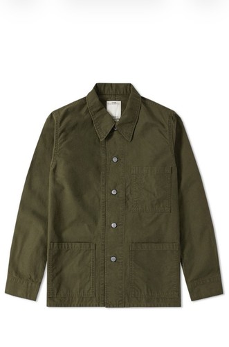 Visvim TRAVAIL COVERALL MOLESKIN Chore Jacket Sz 1