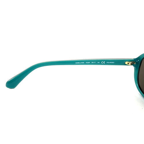 Kate Spade Sunglasses IZABELLA/G/S FZLSP Tortoise Green Square with Brown Lenses - Picture 9 of 12