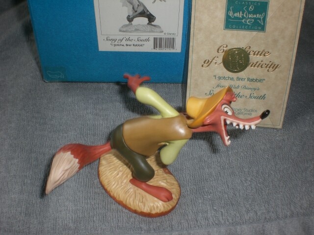 Disney WDCC 1996 Song of the South BRER FOX 