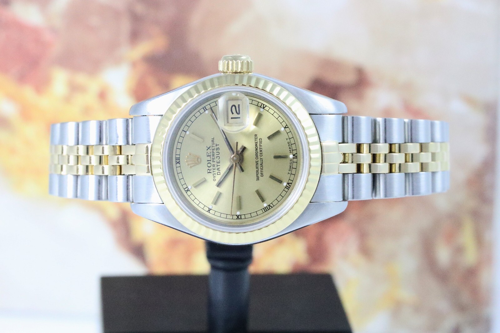 Bild 2 - Rolex Lady-Datejust 26mm Stahl/Gold 69173 Automatik B&amp;P 1990 Dif22387 AVS18048 X