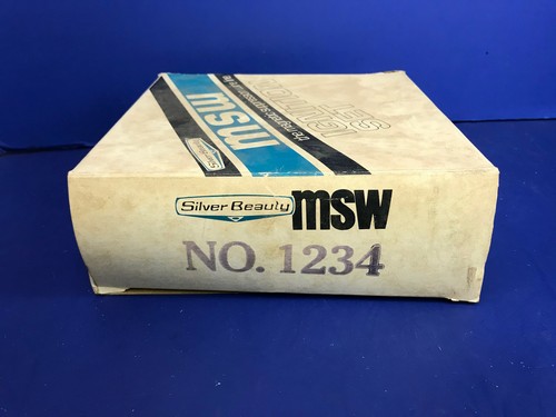 Nuevo de Lote Antiguo MSW ~ Juego de Alambres de Encendido Silver Beauty # 1234 para 1968-1972 MOPAR / GM - Imagen 4 de 6