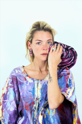 Jaime King Beautiful Actress Art Wall Indoor Room Outdoor Poster - POSTER 20x30