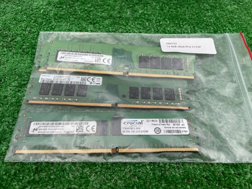 1x 8GB 2Rx8 DDR4 PC4 UDIMM Desktop Speicher RAM 2400T 2133P 2666V - Bild 2 von 4