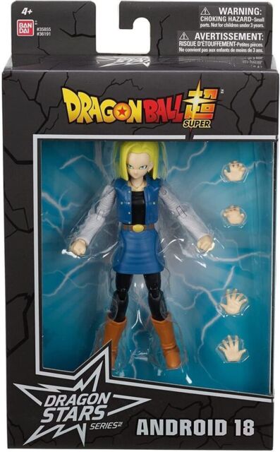 Figura Colecionável - 17Cm - Dragon Ball - Dragon Ball Super - Série 12 -  Android 18 - Fun