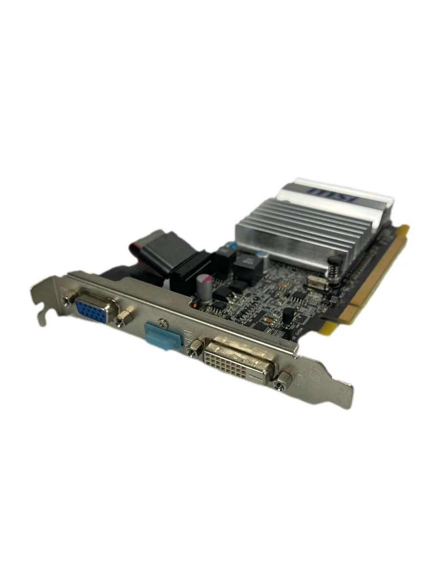 MSI Radeon HD 5450 1GB DDR3 PCI Express Video Card R5450 MD1GD3H