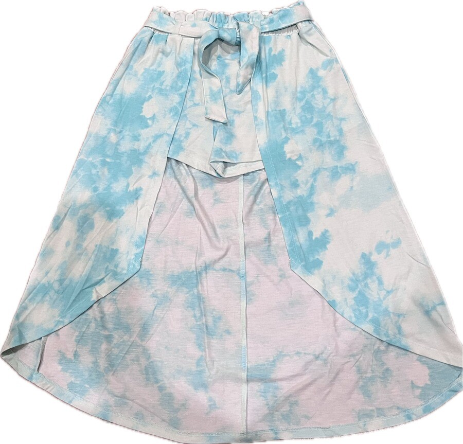 justice blue dress for Girls Tie Dye Short~Size 8~NWT~Back to School! Height:5.2 ft smart and sassy Jul Puffed Sleeve Prom Dresses