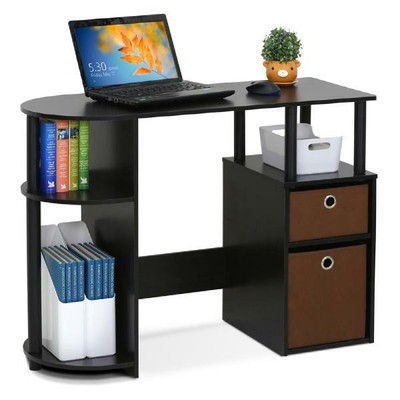 File Cabinet Small Desk Mini Desktop Computer 2 Drawer Home Office