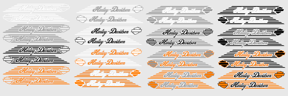 Rated C Custom Vinyl Decal Stickers For Harley Hard Saddlebags – Pick Your Colors!
