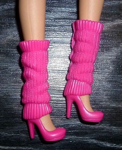 barbie pink high heels