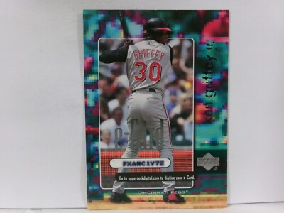 2001 Upper Deck E-card Ken Griffey Jr #E8 HOF