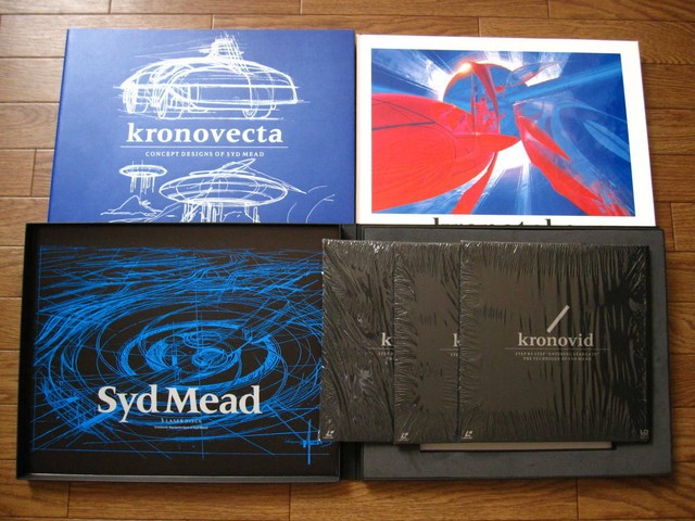 USED KRONOLOG, Art of Syd Mead Kronovecta, Kronovid
