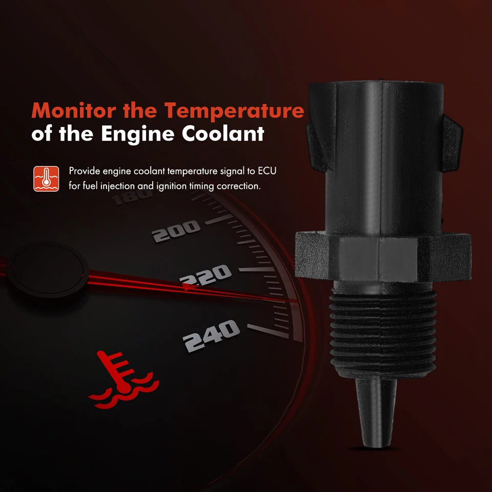 Sensor de temperatura del aire ambiente para Ford Explorer Focus Hyundai Sonata Kia Optima Foto 2 de 4