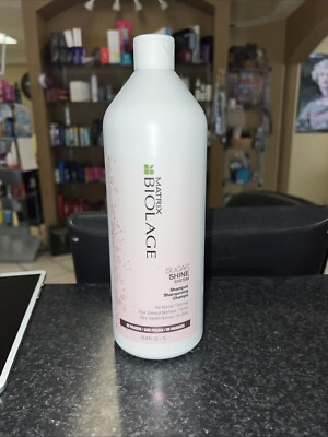 Matrix Biolage Sugar Shine Shampoo 33.8 Fl oz /liter Normal /Dull Hair