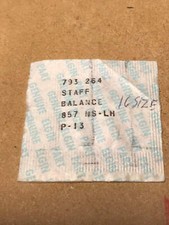 Elgin Factory Balance Staff for 18s Factory No. 857 - New