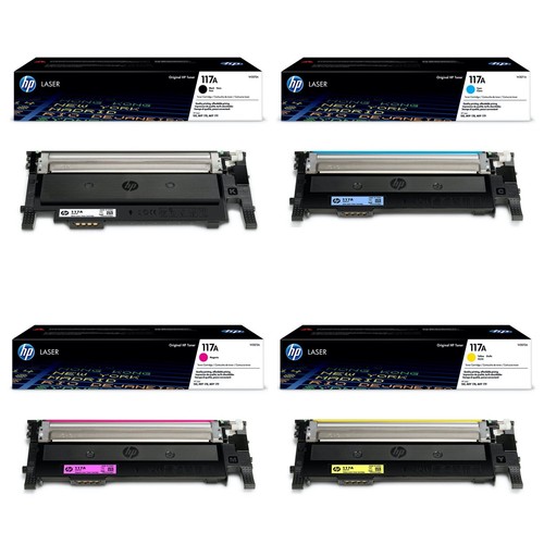 HP 117A Original Toner, W2071A, Cyan