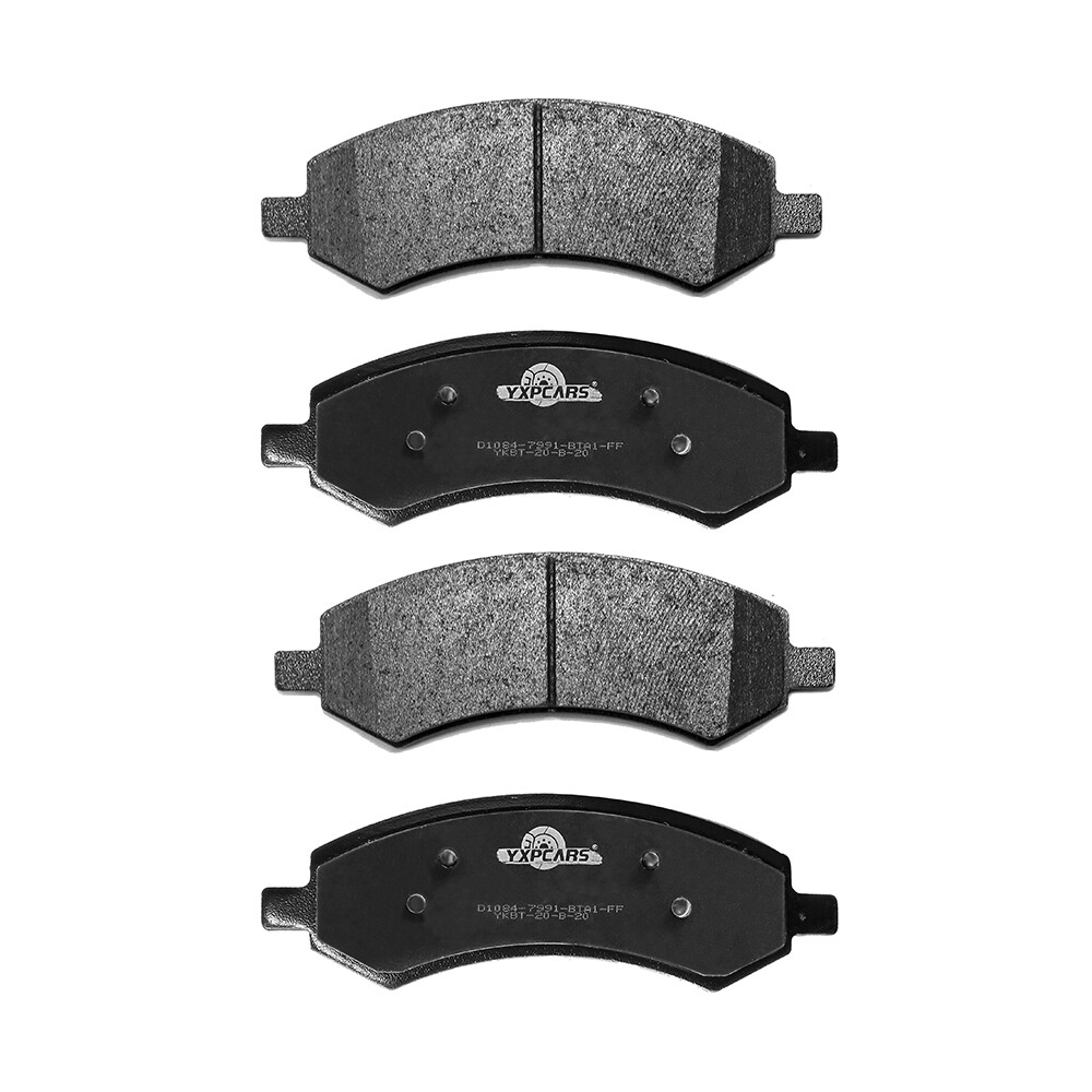 Front and Rear Ceramic Brake Pads For 2006 2012 Dodge Ram 1500 eBay