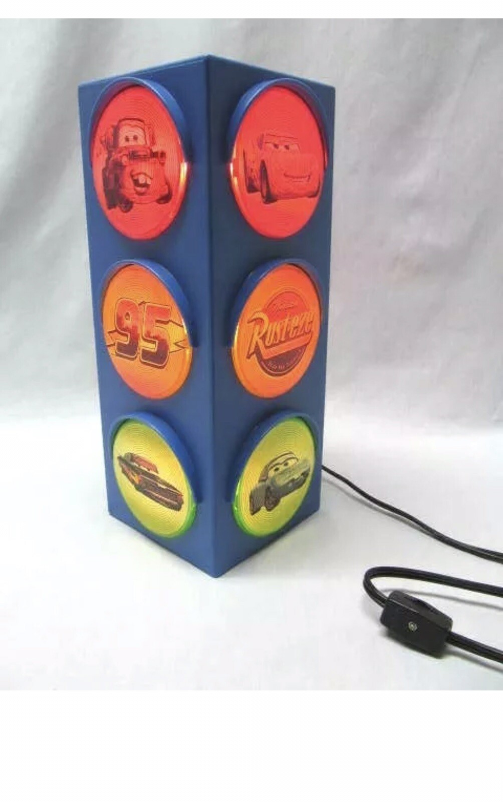 disney cars traffic light