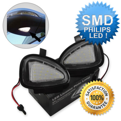 2x OEM UMFELDBELEUCHTUNG AUSSENSPIEGEL LED FÜR VW GOLF 6 VI (08-) TIGUAN TOURAN