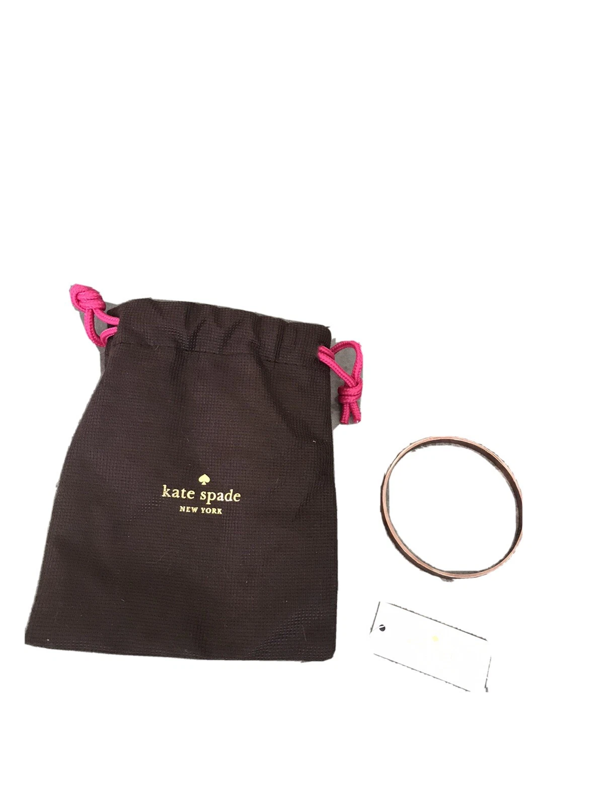 Bracciale Braccialetto Kate Spade Oro Rose Placcato Oro Rosa Linguaggio