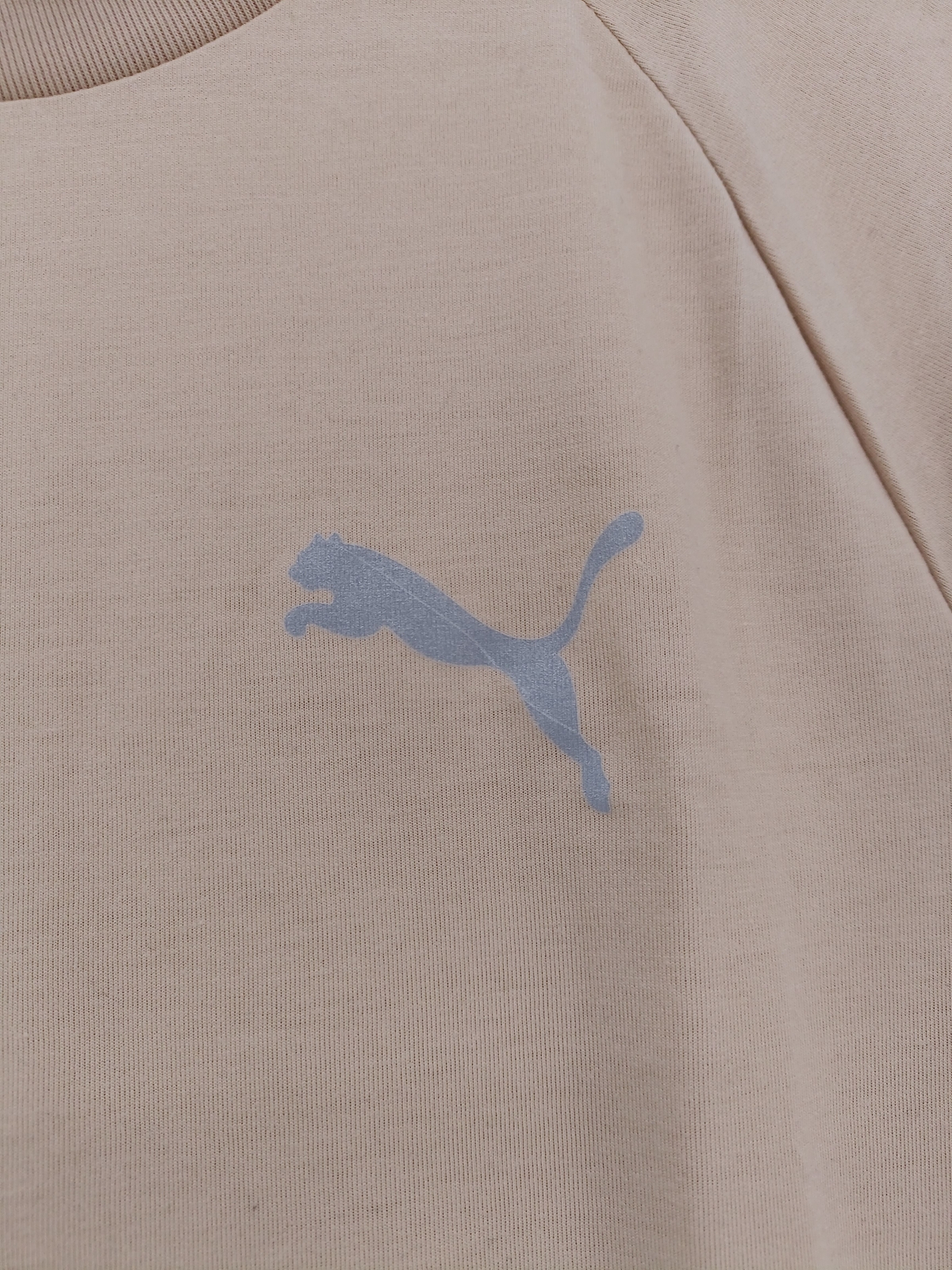 ALTRA Puma T Shirt Uomo S Crema Grafica 100% Altro Basic