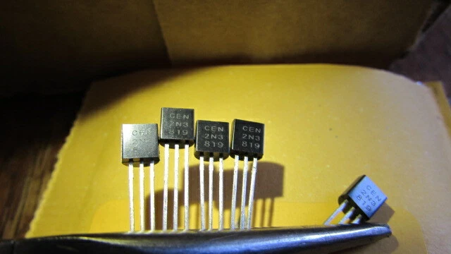 Transistor JFET JAN2N2608 Canale P - Central Semi - TO-18 - 1 Pezzo - Nuovo USA